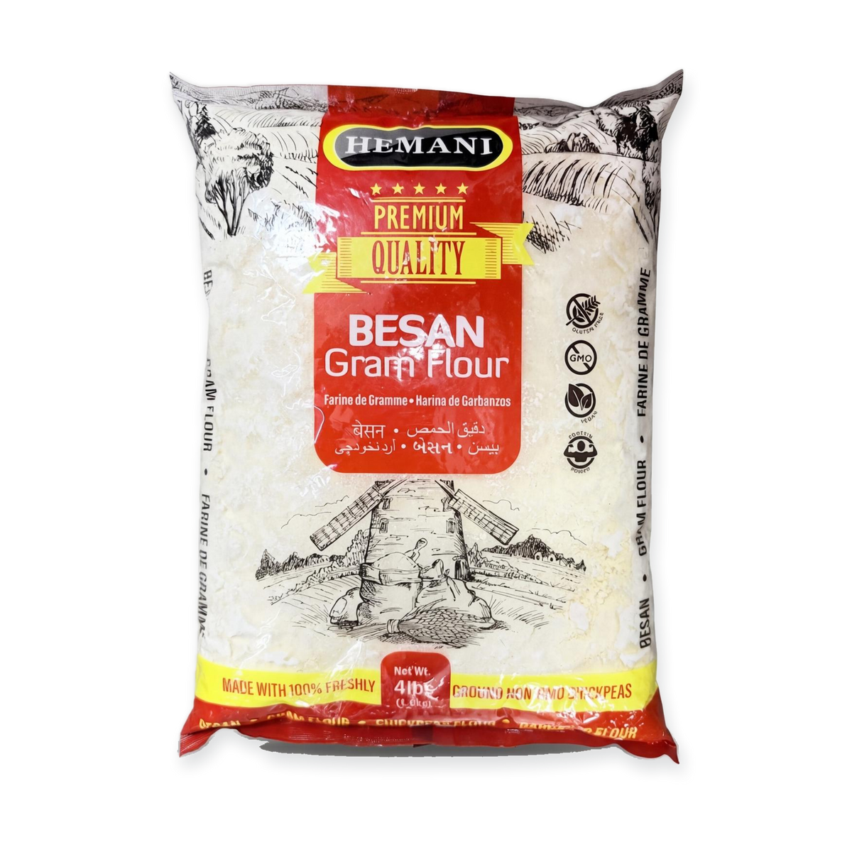 Besan Gram Flour (4 POUNDS)