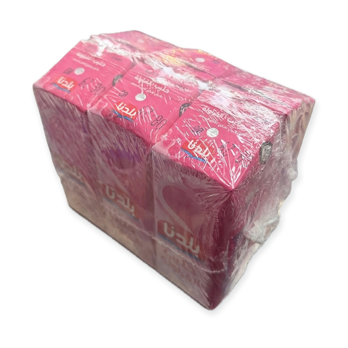 Baldona Strawberry Milk 6-Pack - Long-Life UHT Flavored Milk