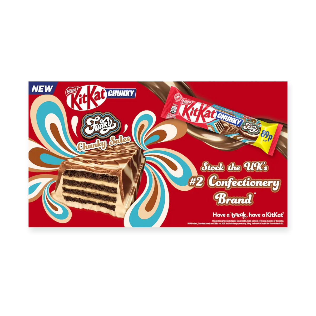 Nestle UK Kit Kat Chunky Funky