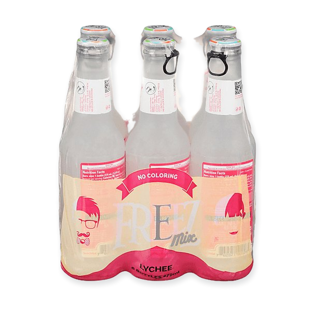 Mr Freeze Freez Mix Litchi Pack – 4 x 275ml Bottles