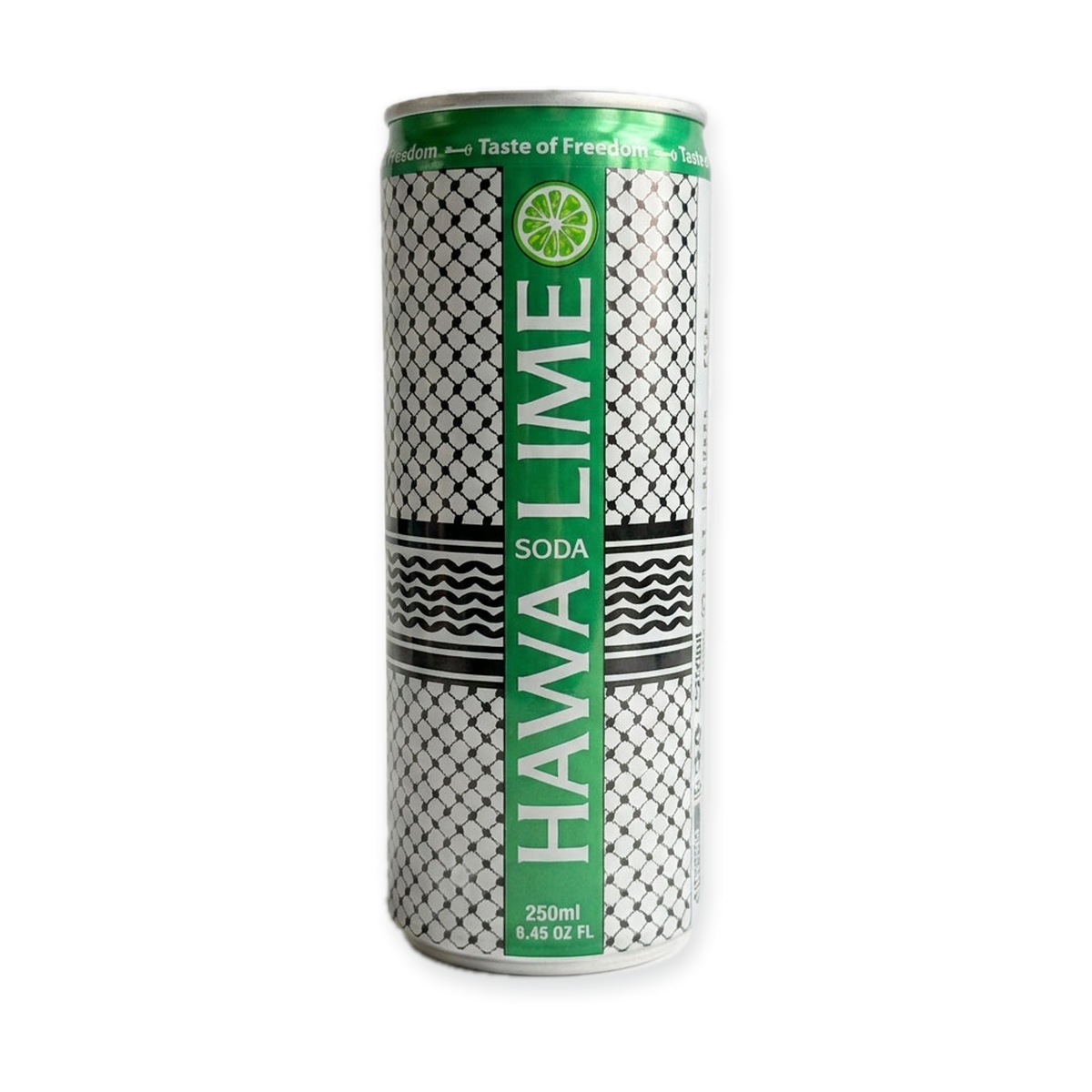 Hawa Lime Soda 250ml - Palestinian Carbonated Lemon Drink