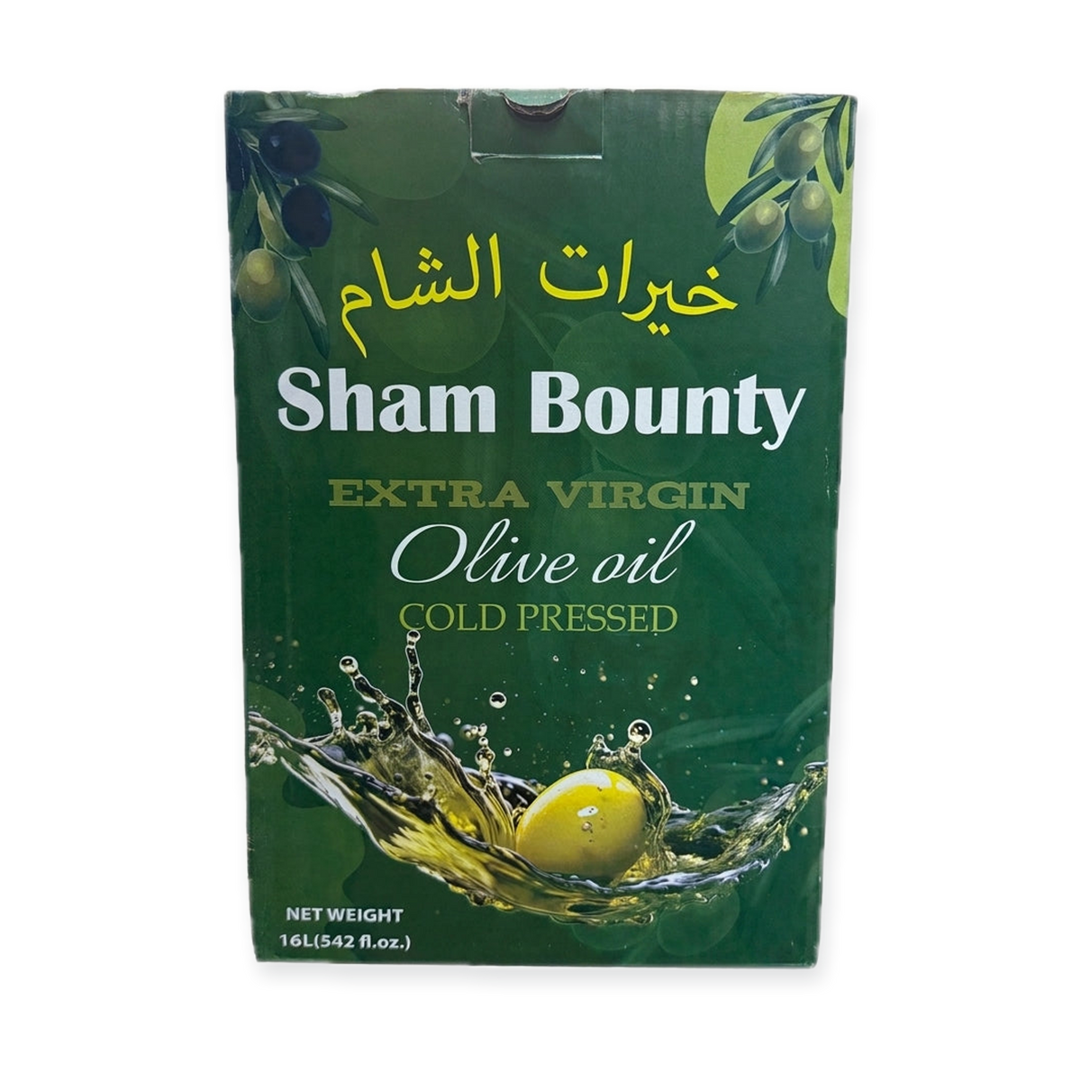 Sham Bounty Extra Virgin Olive Oil 16L - Cold Pressed