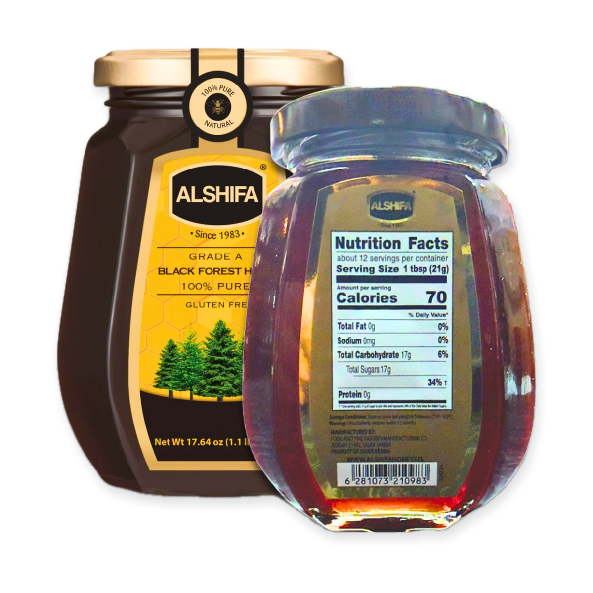 Alshifa Honey – Black Forest Honey 250g Pure Natural