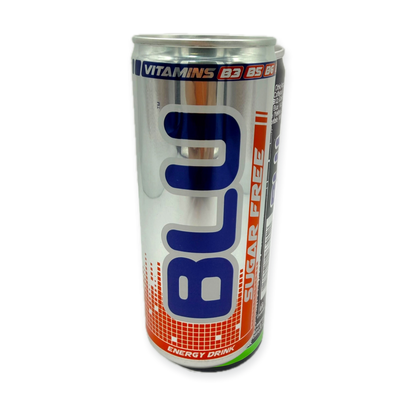 BLU Sugar Free Energy Drink 250ml Can