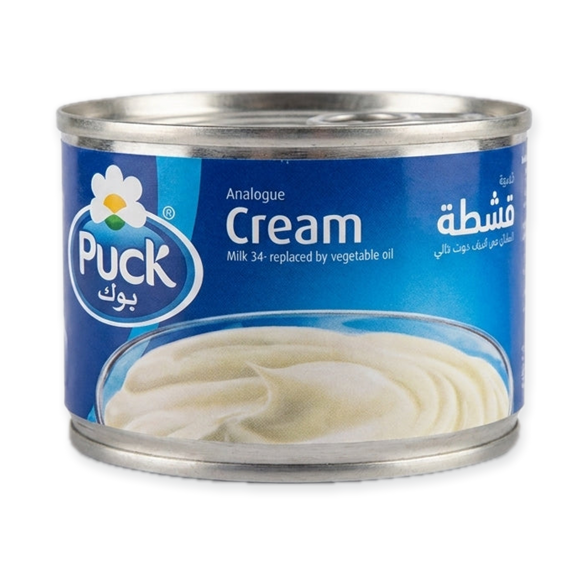 Puck Analogue Cream 170g - Milk 34% Replaced by Vegetable Oil