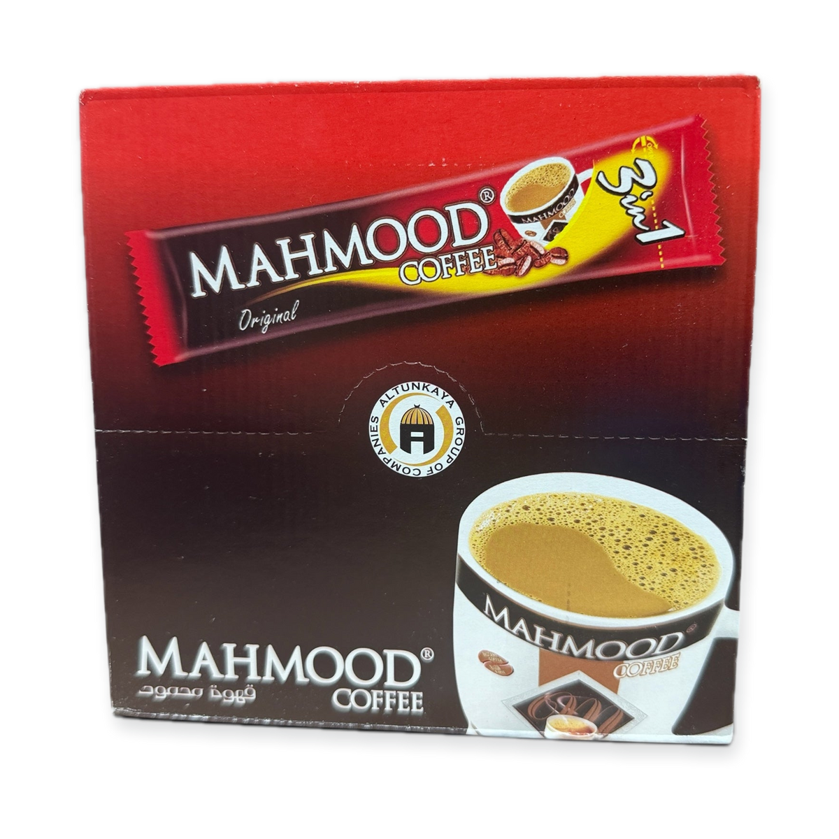 Mahmood Coffee Original 24 Sticks 432g - Instant Turkish Coffee Mix