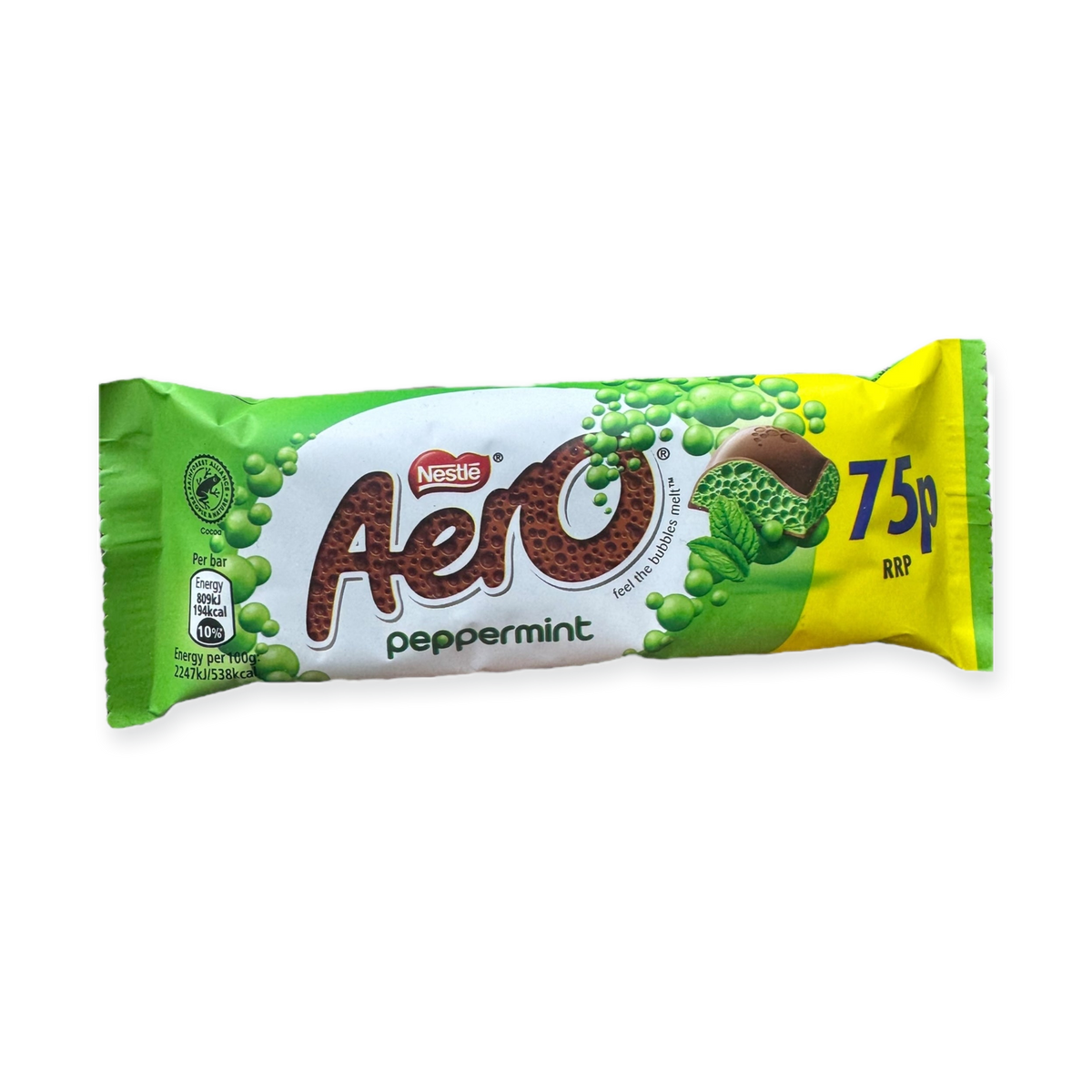 Nestle Aero Peppermint Chocolate Bar