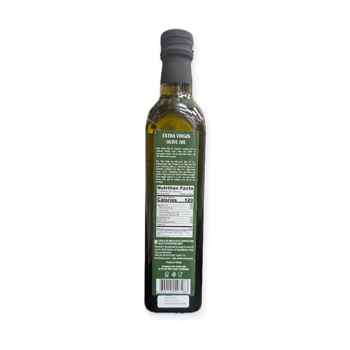 Taris 1915 Extra Virgin Olive Oil 16.9 fl oz - Premium Turkish EVOO