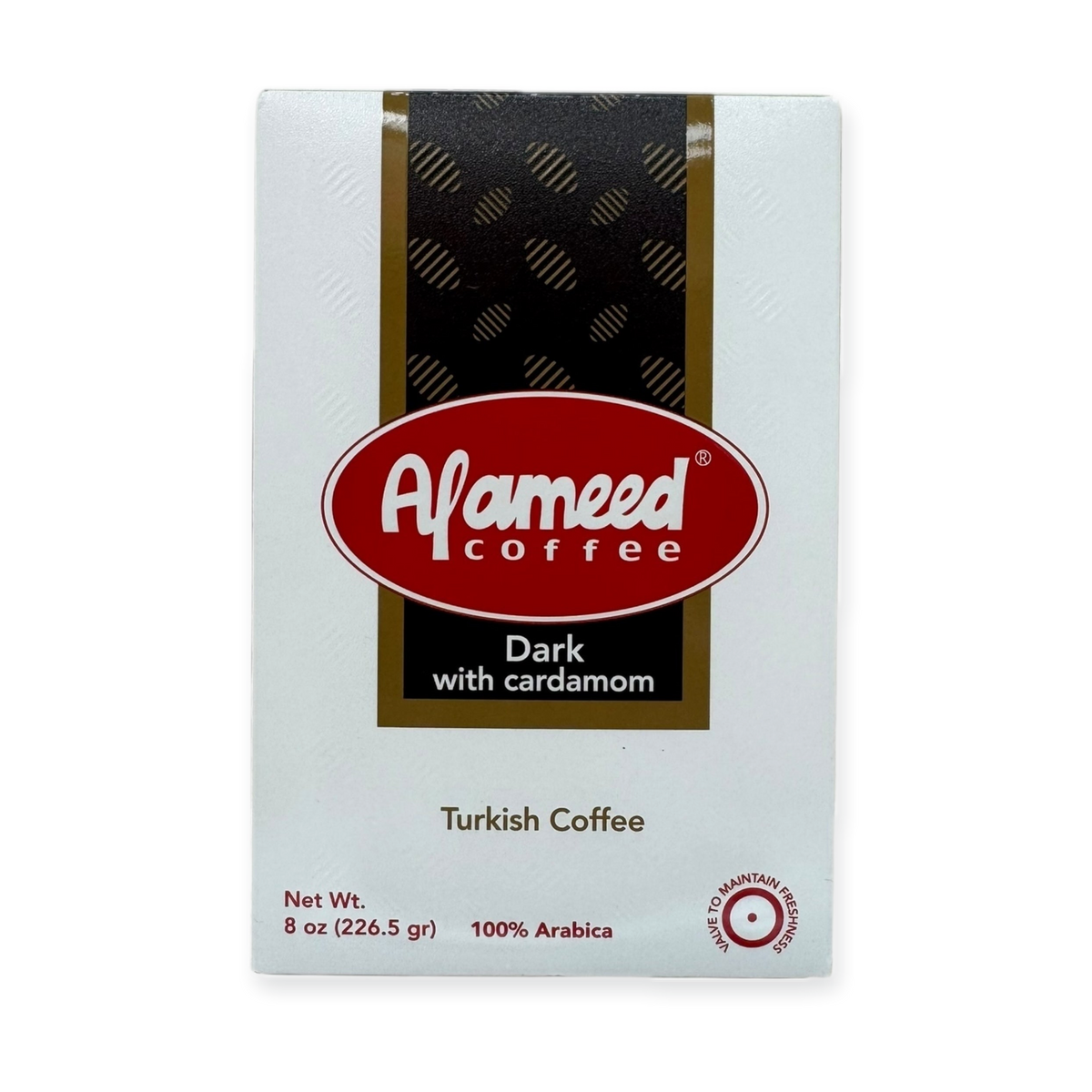 Al Ameed Turkish Coffee With Cardamom – Dark Roast Blend