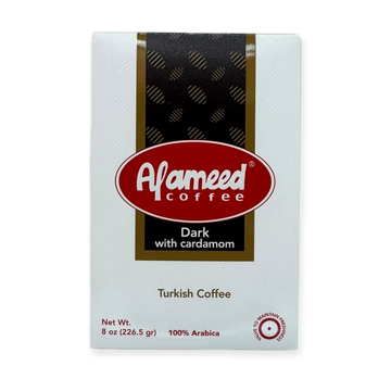 Al Ameed Turkish Coffee With Cardamom – Dark Roast Blend