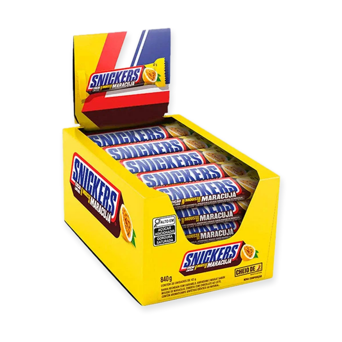 Snickers Mousse De Maracuja Passion Fruit (Brazil)