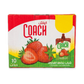 Coach Strawberry Flavored Drink 10 Pack - Juice Pouches for Kids