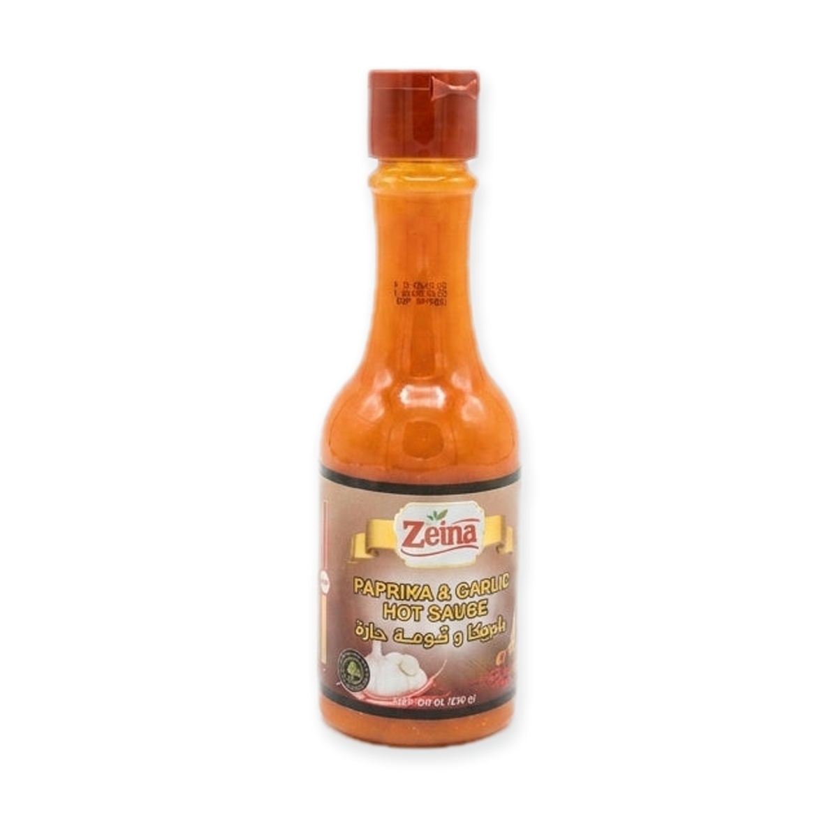 Zeina Paprika & Garlic Hot Sauce 12 fl oz - Spicy Middle Eastern Condiment