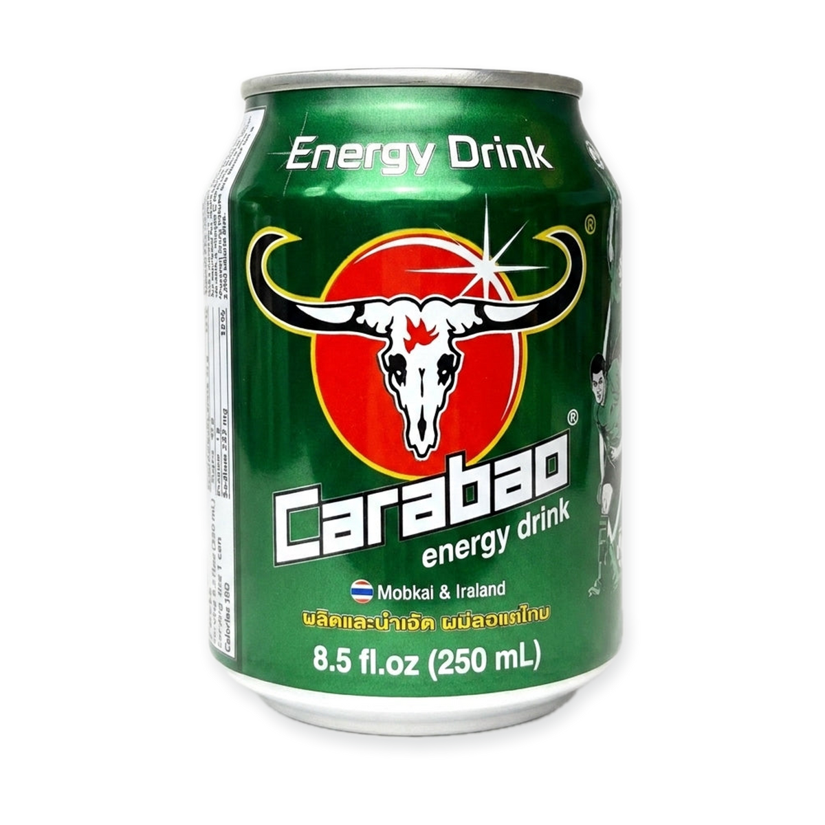 Carabao Energy Drink 8.5 fl oz - Premium Thai Energy Beverage
