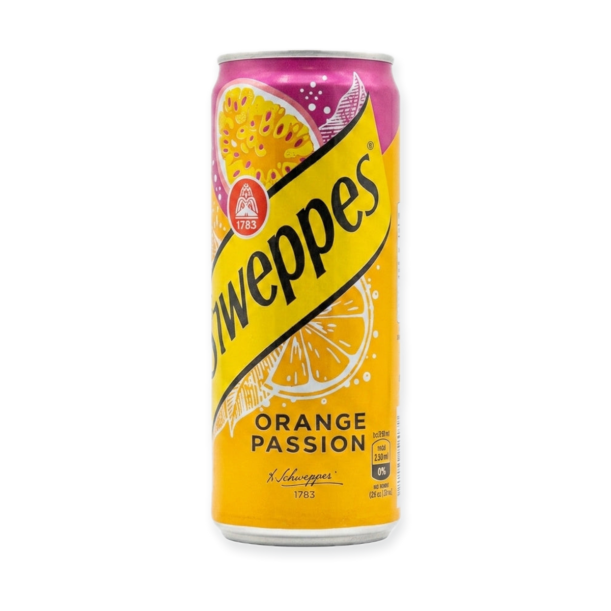 Schweppes Orange Passion 330ml - Sparkling Fruit Drink