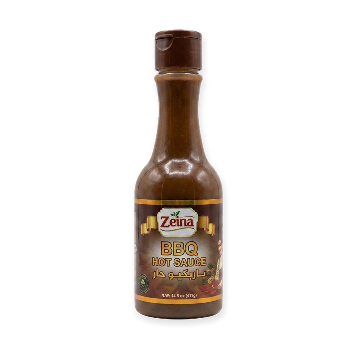Zeina BBQ Hot Sauce 14.5 oz - Smoky Grilling & Dipping Sauce