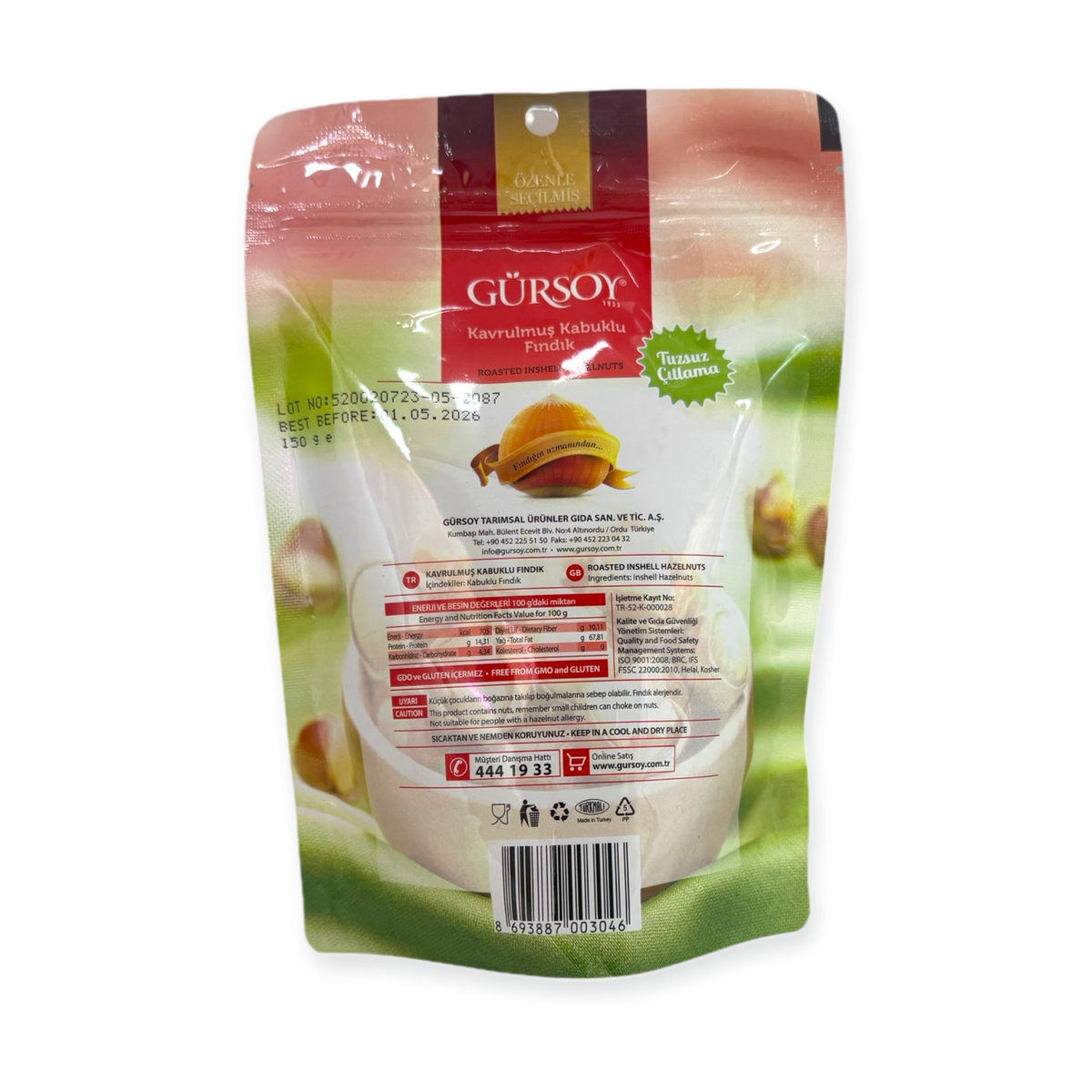 Premium Gurosy Turkish Hazelnut With Shell