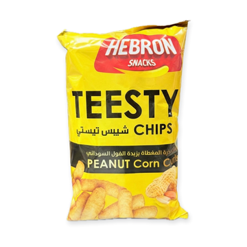 Hebron Teesty peanut corn curls Chips (105g)