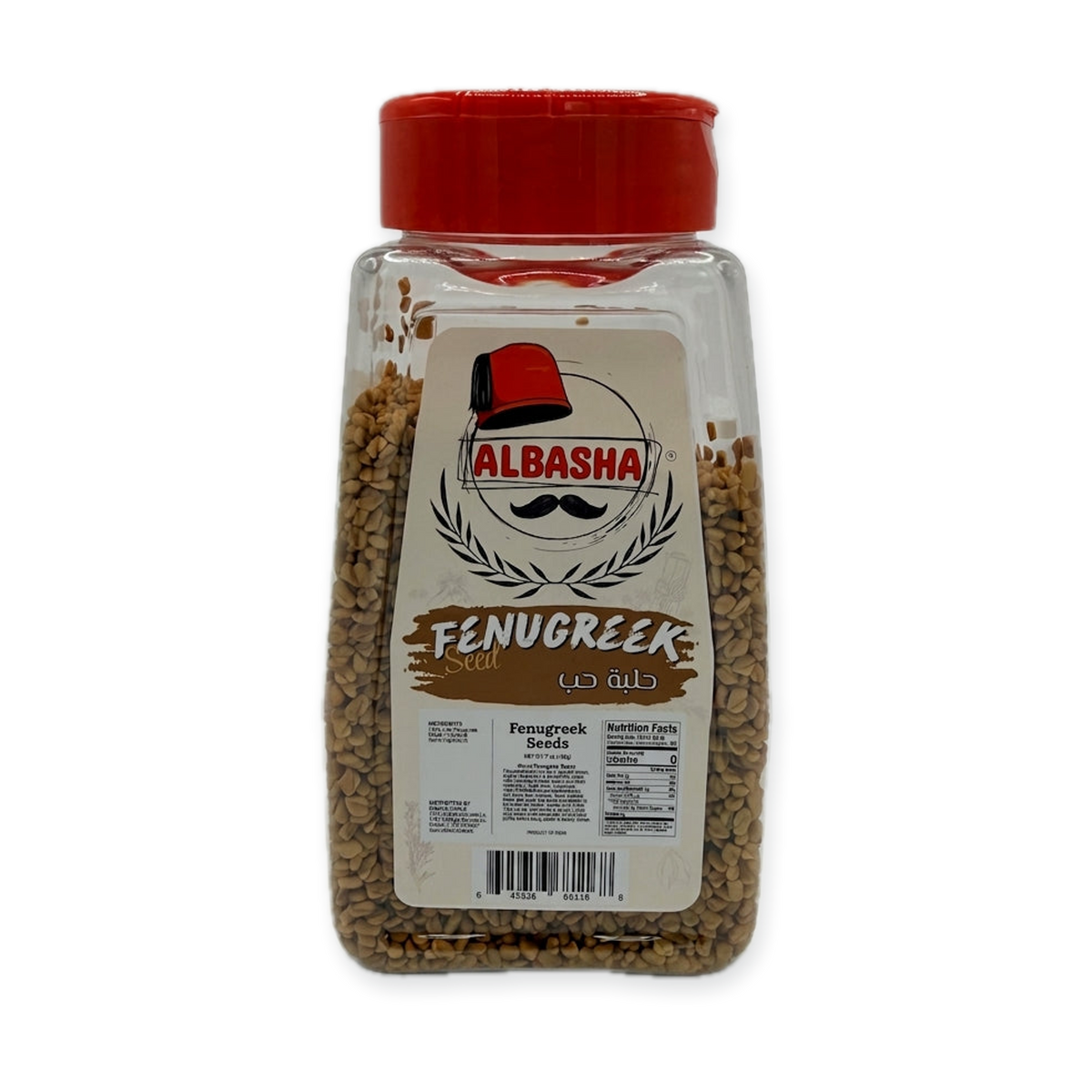 AlBasha Fenugreek Seeds - Premium Whole Spice for Cooking & Brewing