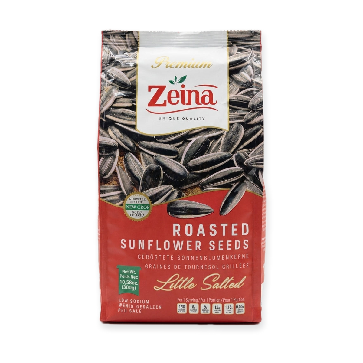 Zeina Roasted Sunflower Seeds 10.58oz - Little Salted Premium