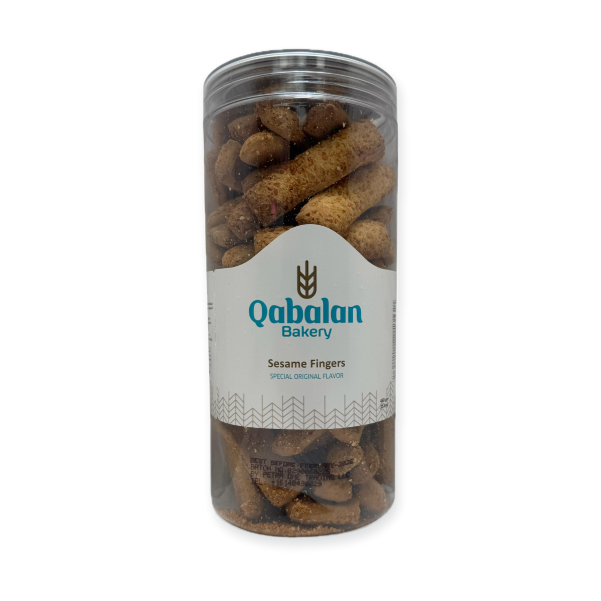 Qabalan – Sesame Fingers Sticks 450 G Crunchy Snack