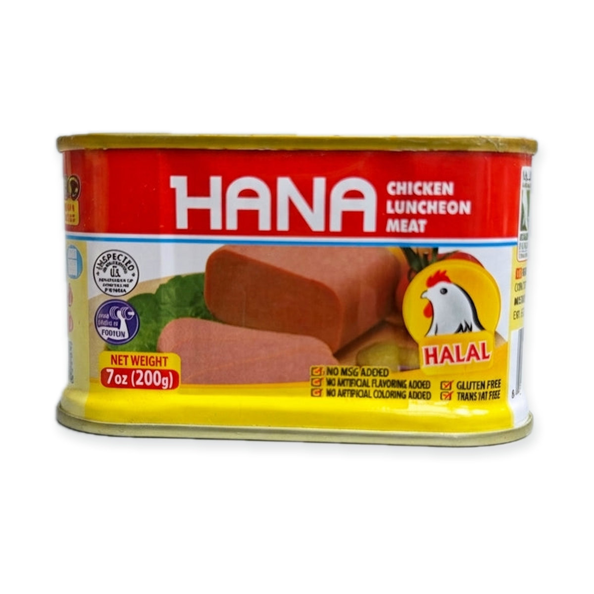 Hana Chicken Luncheon Meat 7oz (200g) - Halal Gluten-Free