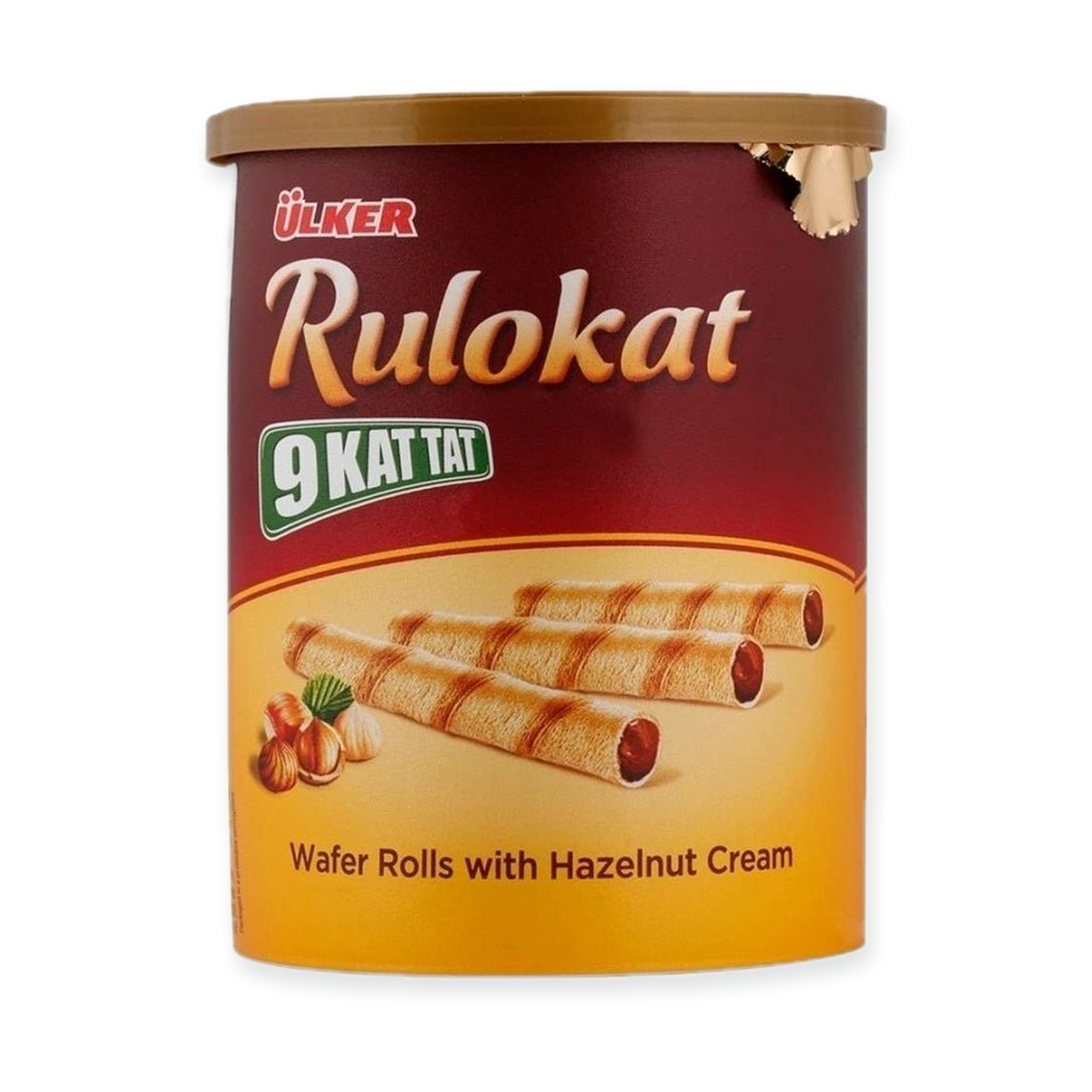 Ulker Rulokat Wafer Rolls With Hazelnut Cream 170G