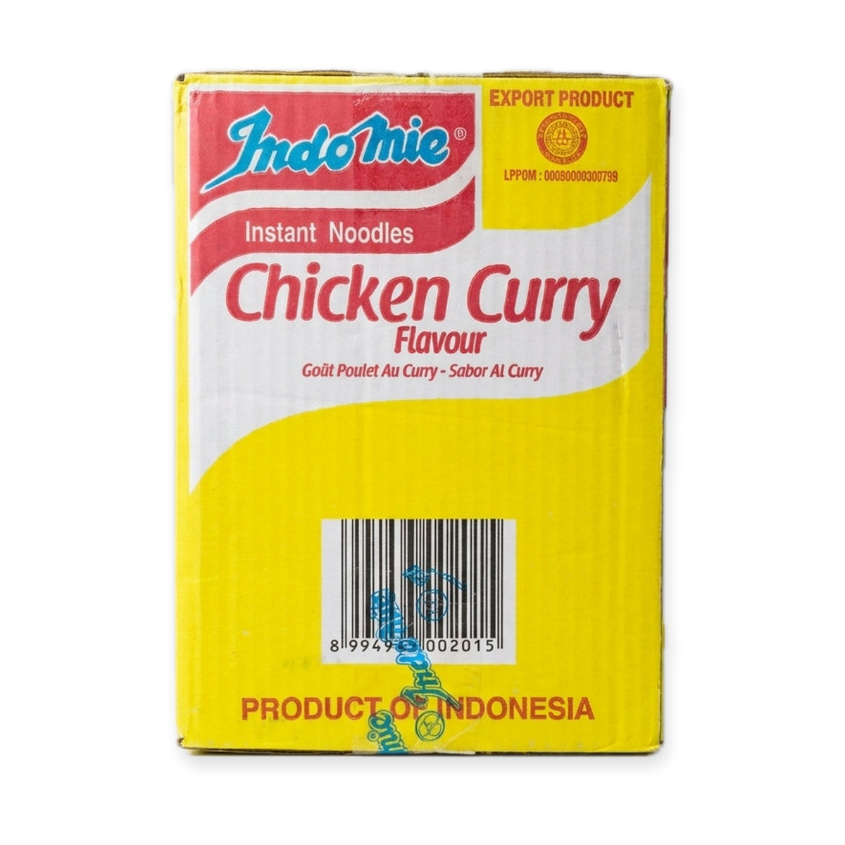 Box Indomie Chicken Curry Instant Noodles 30 Pack - Indonesian Export Quality