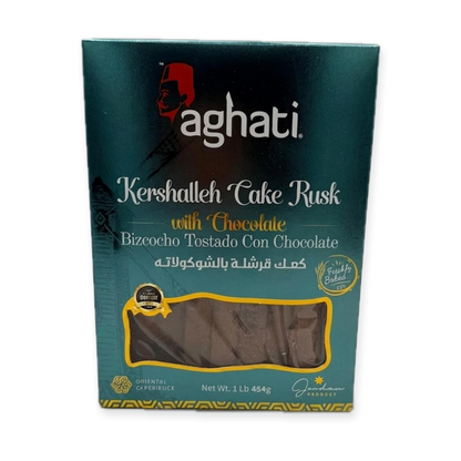 Kershalleh Cake Rusk with Chocolate Aghati (454g)