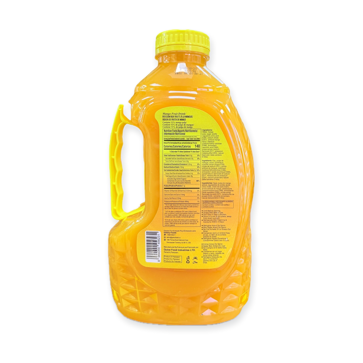 Galaxy Mango Fruit Drink (2000g)