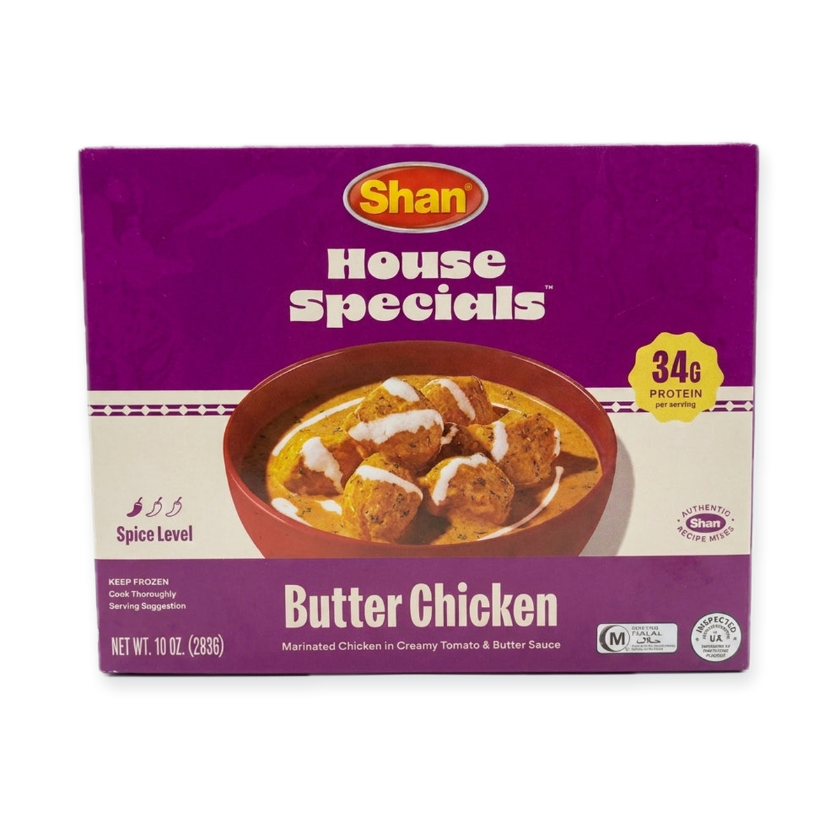 Shan Butter Chicken 10 oz - House Specials Frozen Meal