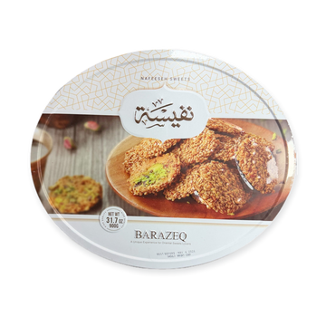 Nafeesah Barazek 900g – Authentic Middle Eastern Sesame Cookies