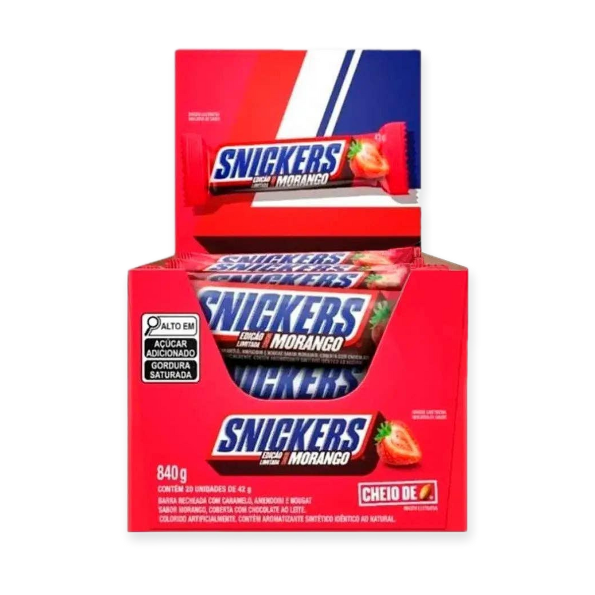 Snickers Strawberry Morango Brazil