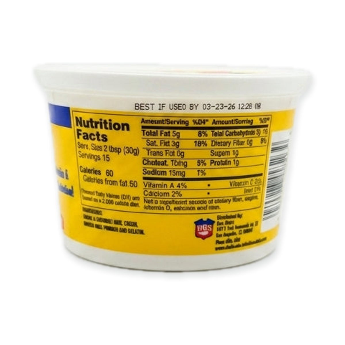 Abali Sour Cream 16 oz - Grade A Pasteurized All Natural