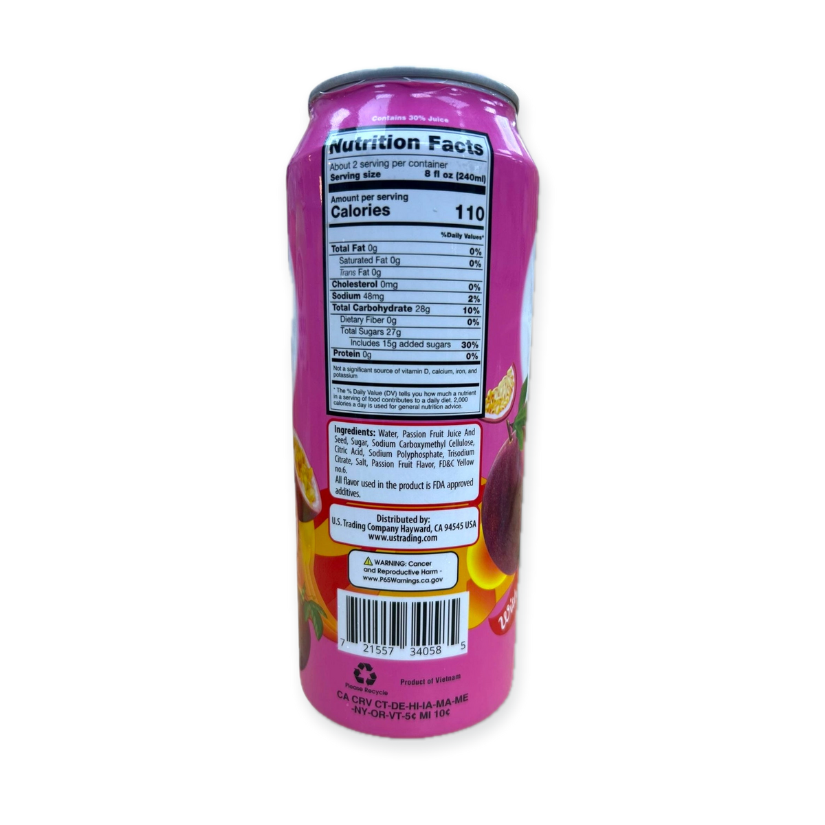 honey bee – Passion Fruit Drink with Pulp