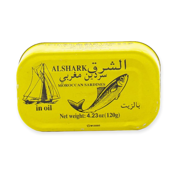 Alshark Moroccan Sardines In Oil 120g