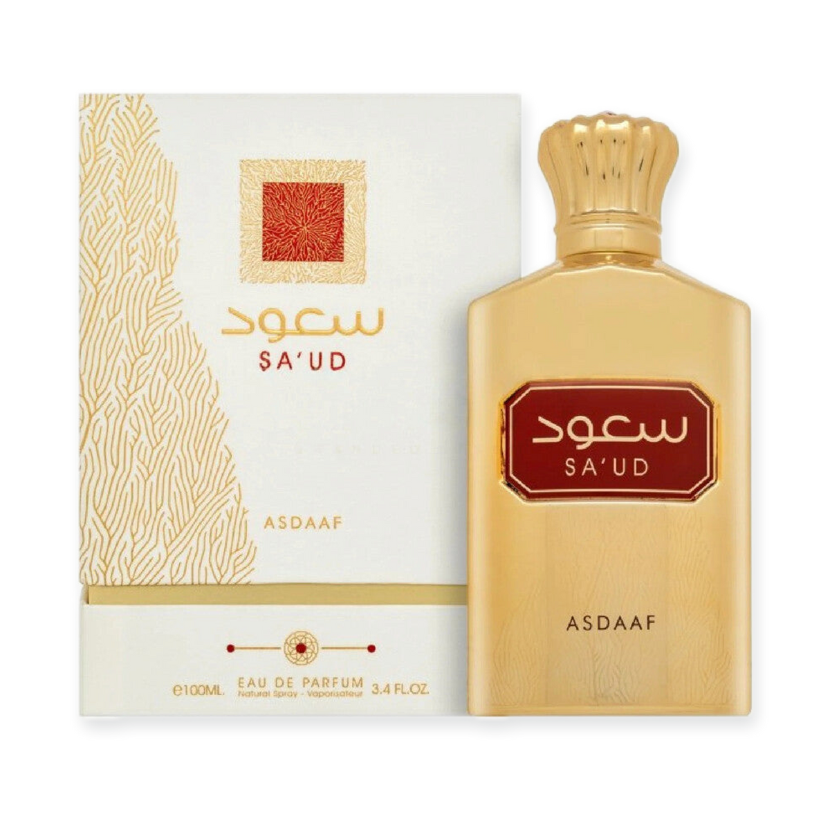 Lattafa Asdaaf Unisex Saud Oud – Woodsy Fragrance for Men and Women