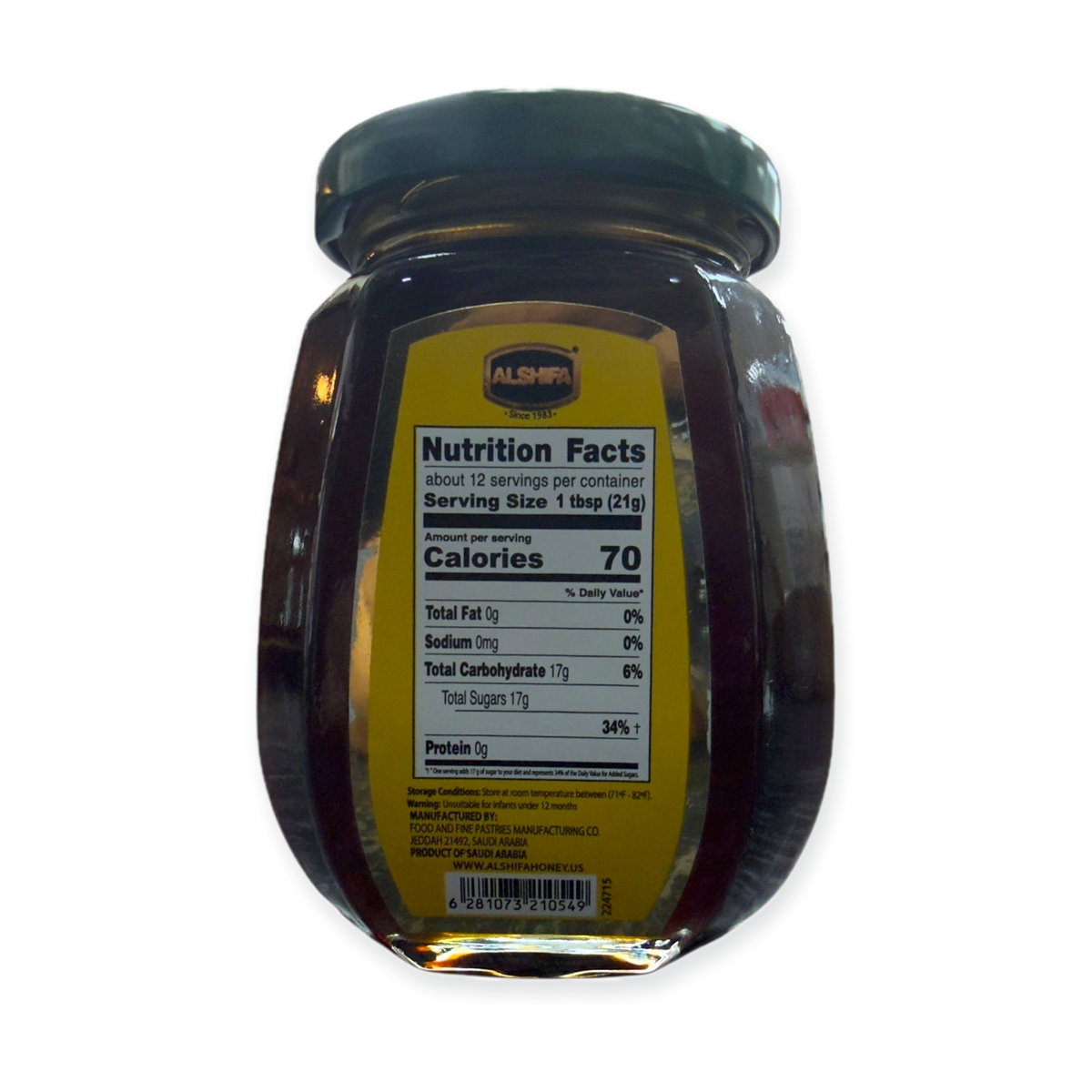 Alshifa Honey – Black Forest Honey 250g Pure Natural
