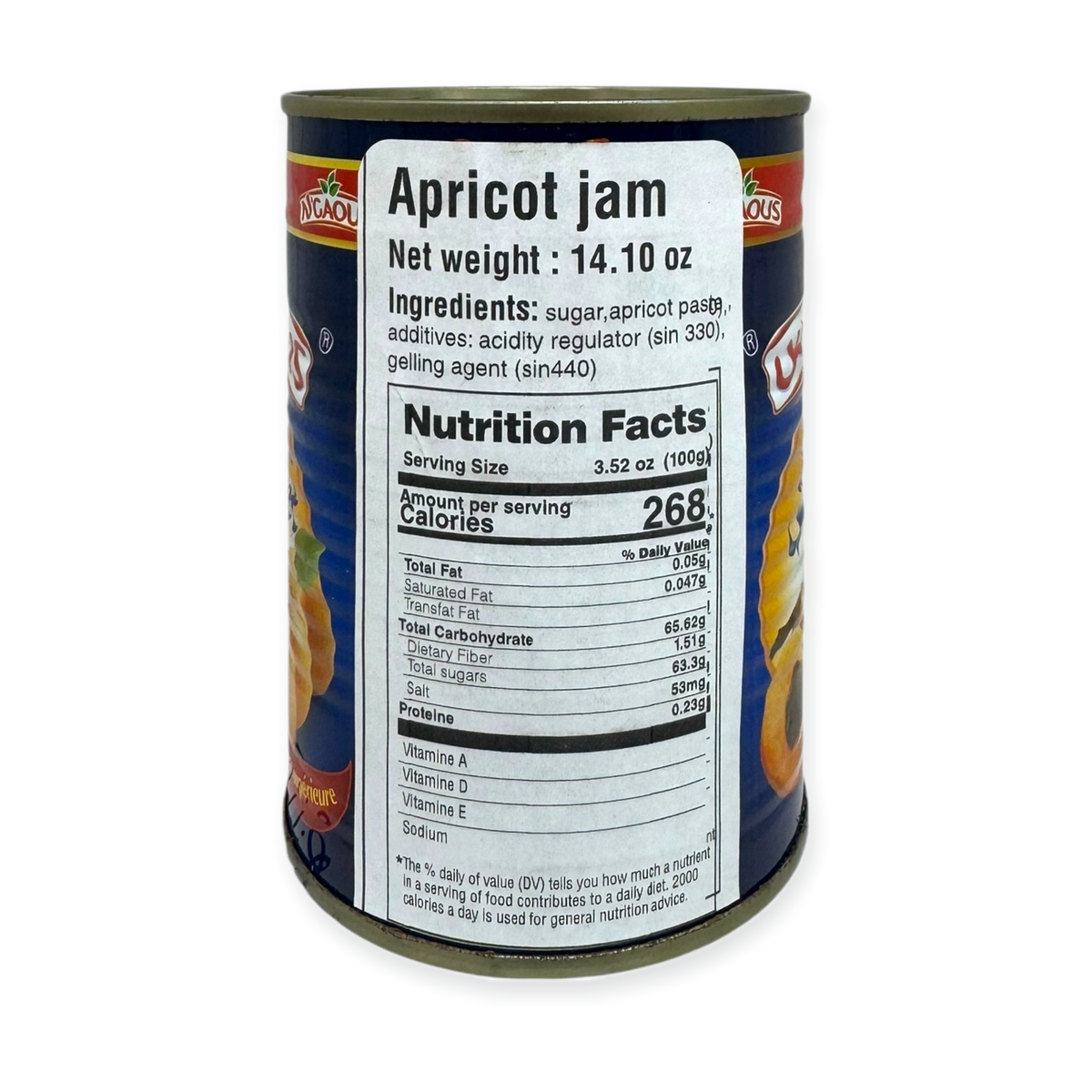 Algerian Apricot Jam 10oz