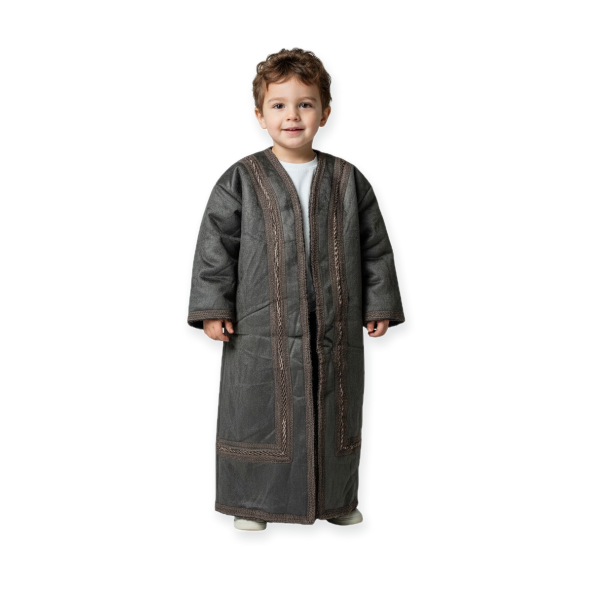Kids Winter Fur Coat – Hooded & Stylish for 3-4 Year Olds, Warm Faux Fur Outerwear