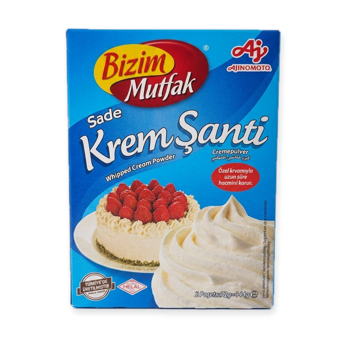 Bizim Mutfak Krem Santi 144g - Whipped Cream Powder (2 Packs)