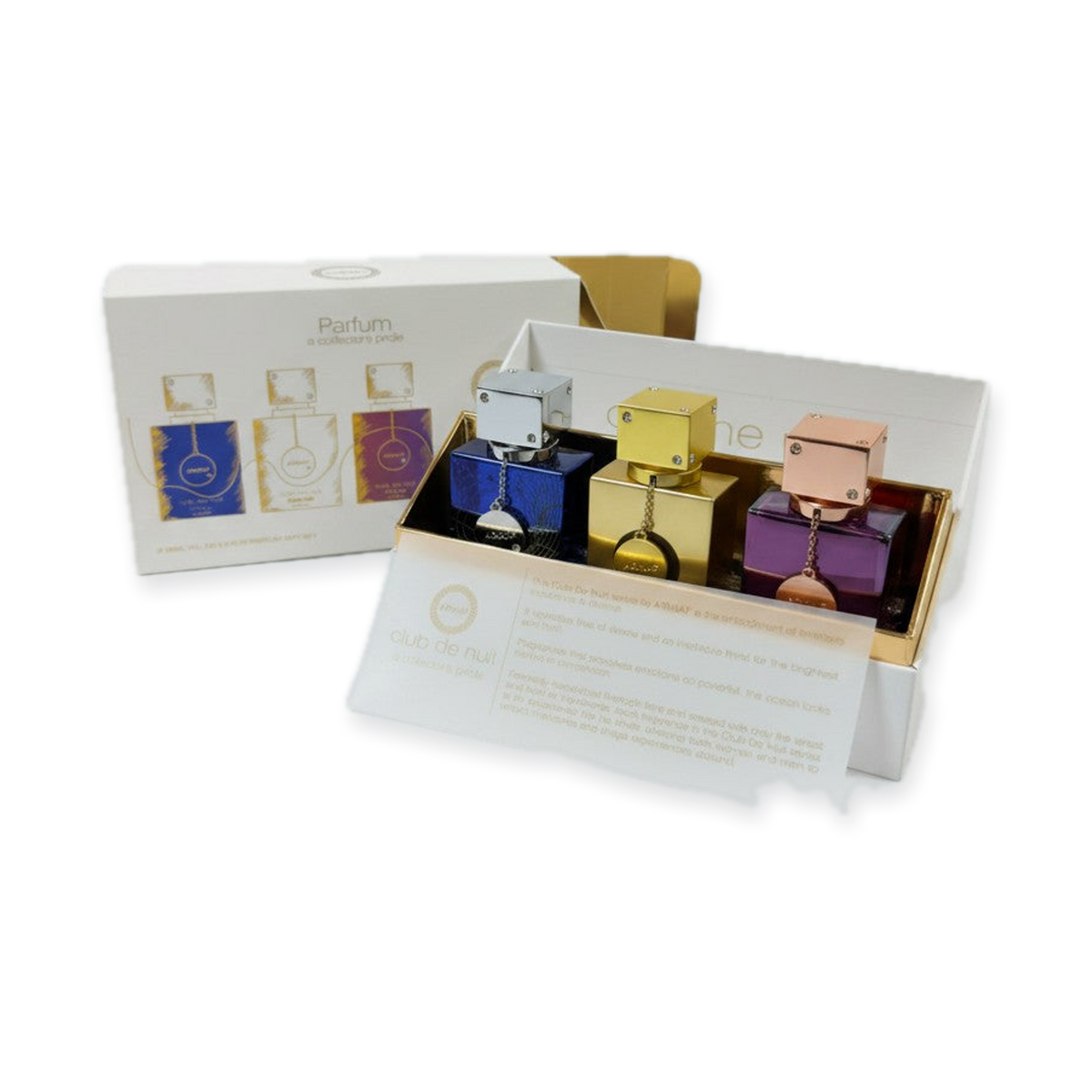 Armaf Club de Nuit Parfum Gift Set — Iconic + Impériale + Untold (3x30ml)