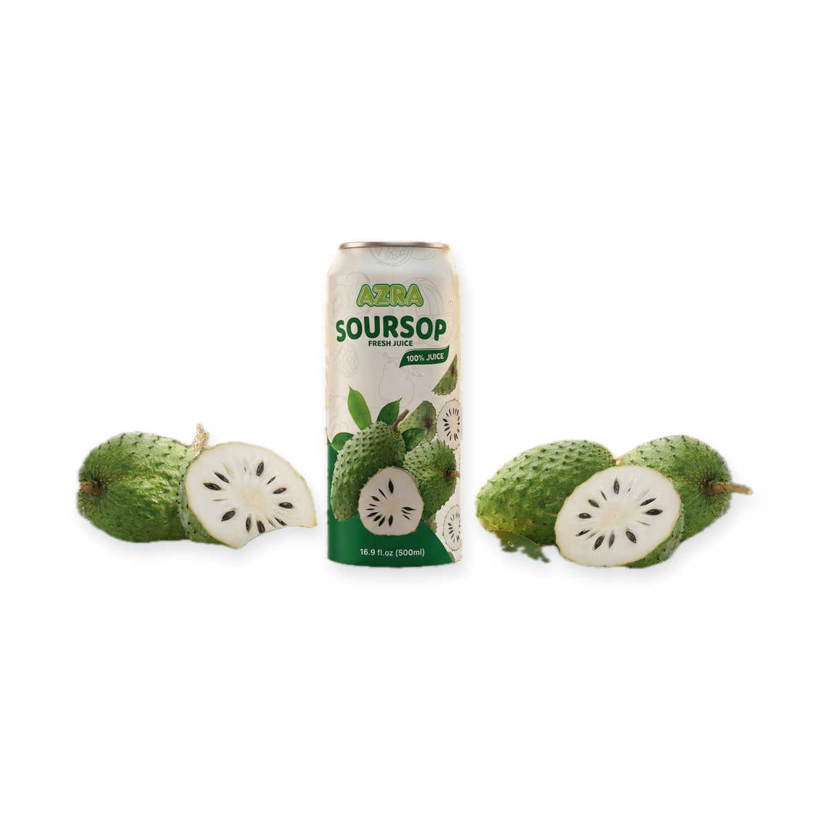 AZRA 100% Juice – 500ml Cans, Zero Sugar Beverages for  Kids & Adults