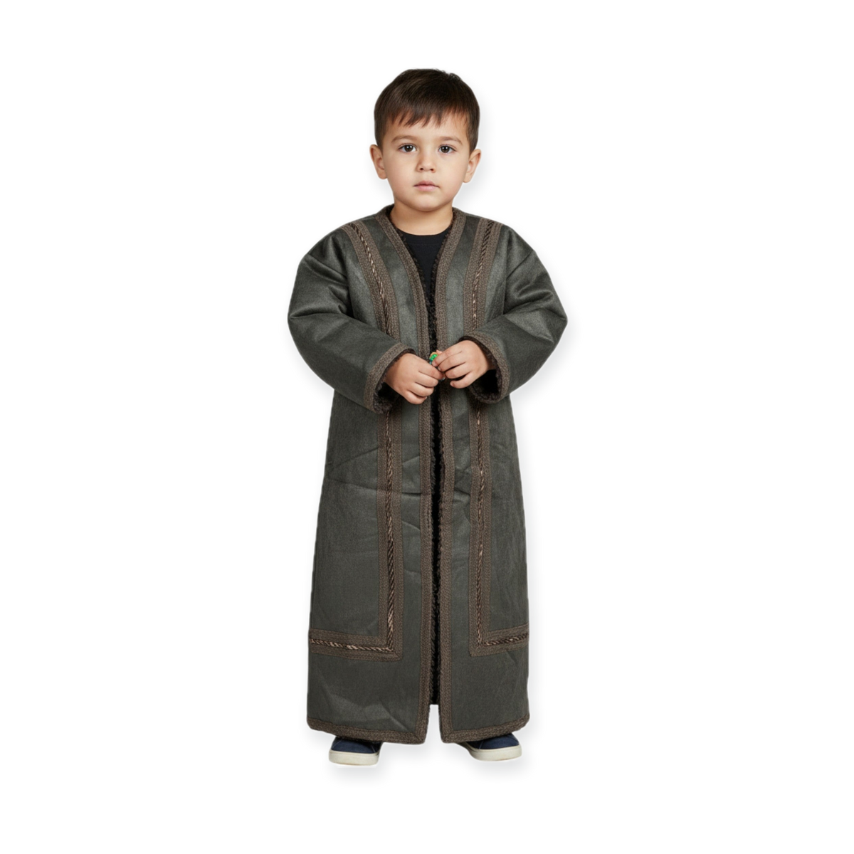 Kids Winter Fur Coat – Hooded & Stylish for 3-4 Year Olds, Warm Faux Fur Outerwear