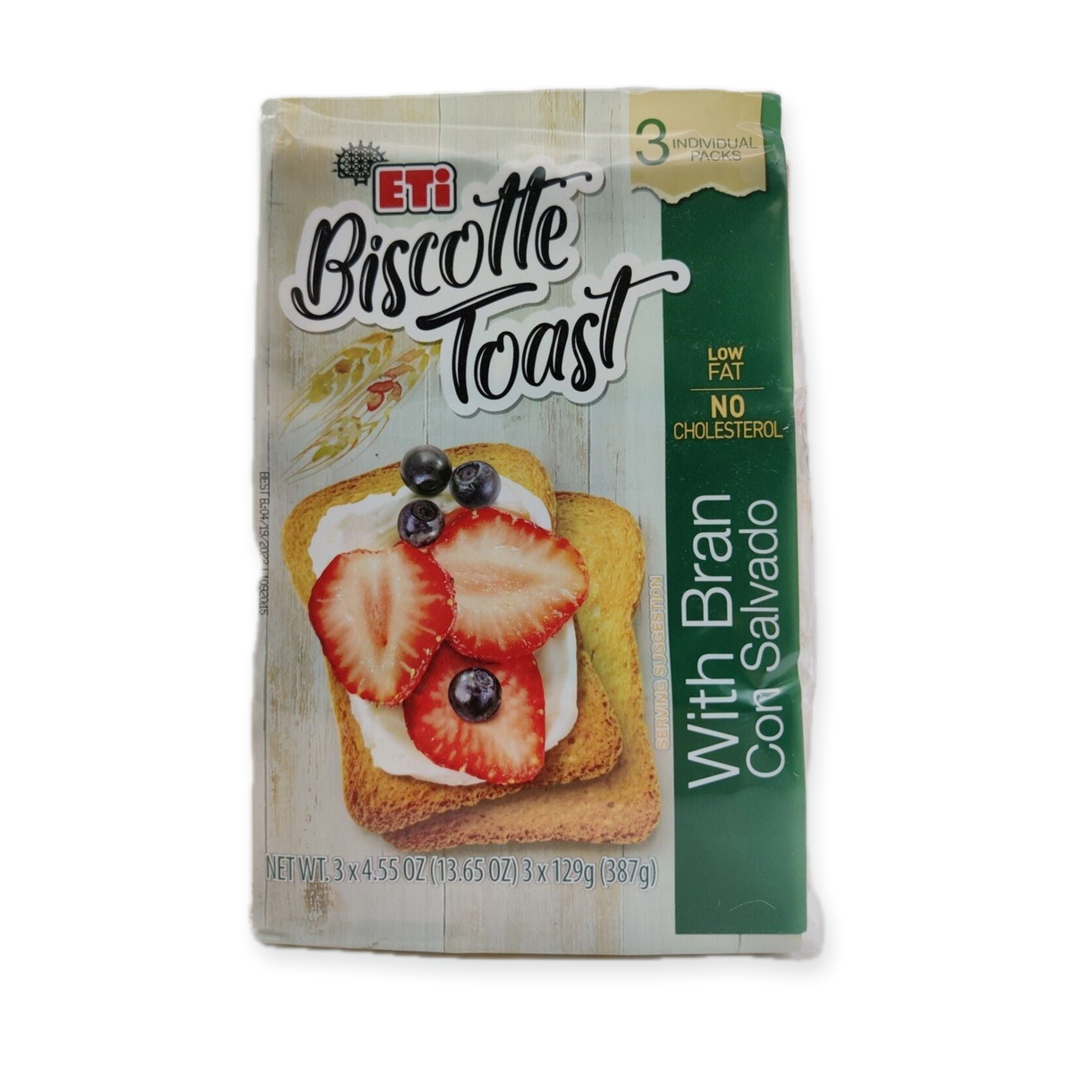 ETI Biscotte Toast 387g