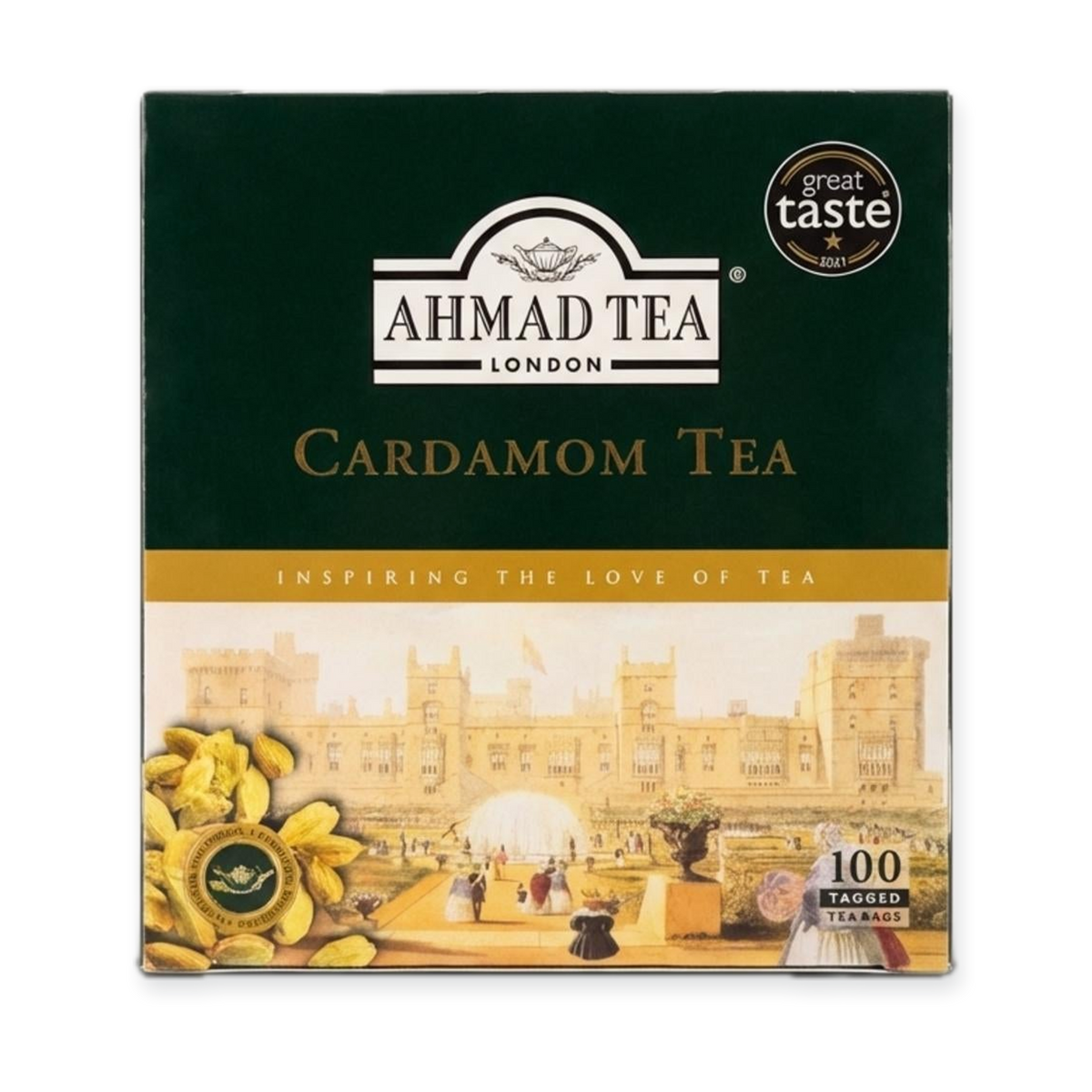 Ahmad Tea Cardamom Tea (100Tea bag)
