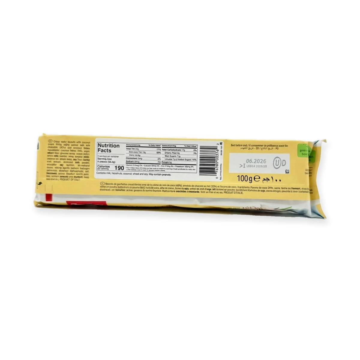 Loacker Patisserie Coconut (100g)