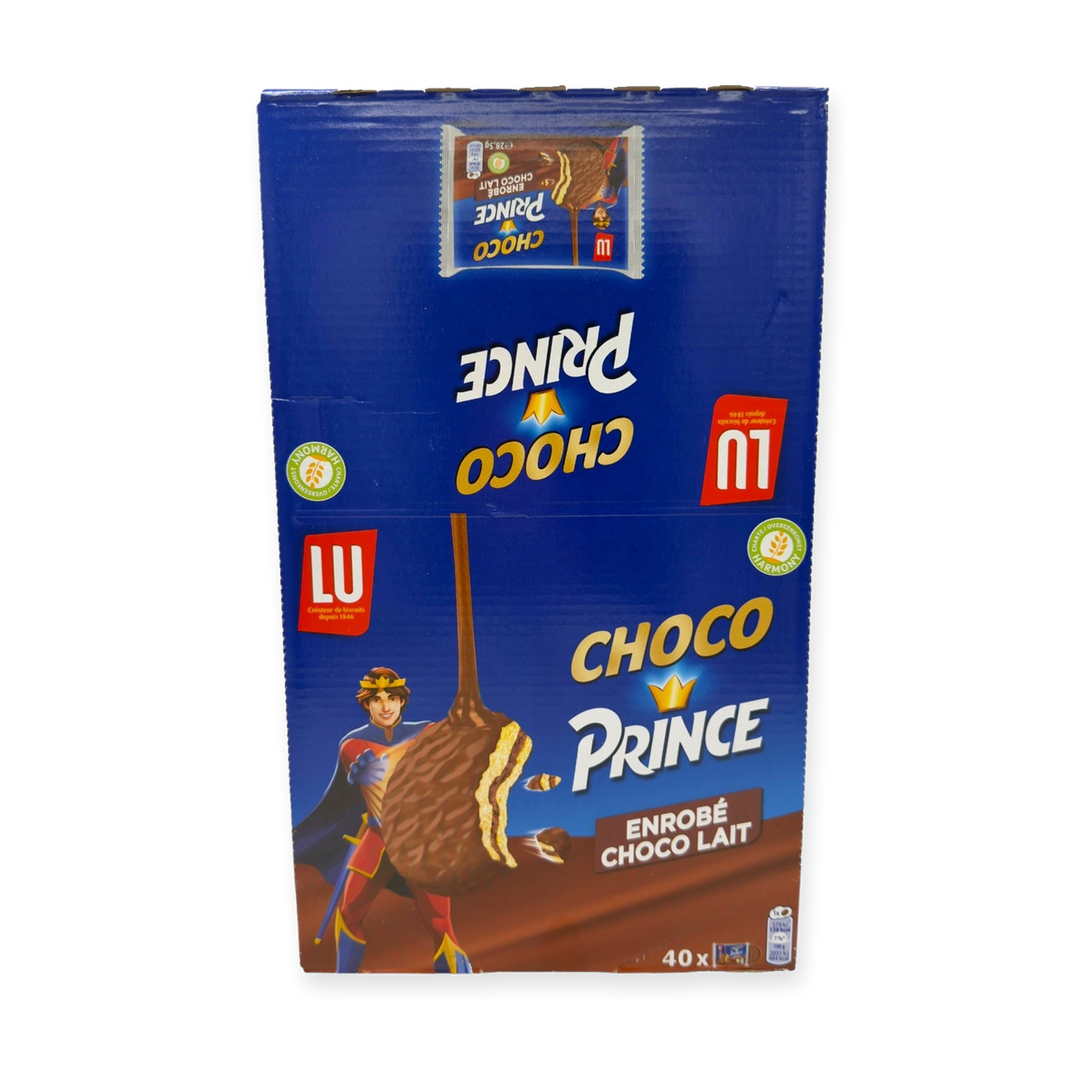 Choco Prince Enrobé Chocolat – 40 Pieces