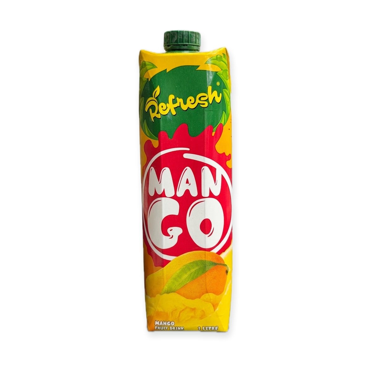 Man Go Refresh Mango Fruit Drink 1 Litre - Tropical Beverage