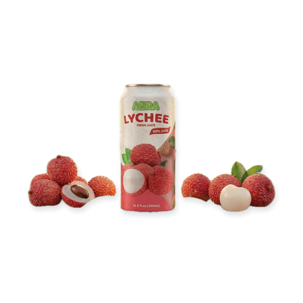 AZRA 100% Juice – 500ml Cans, Zero Sugar Beverages for  Kids & Adults